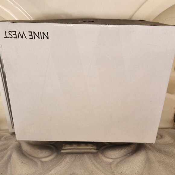 Nine West Women's Izip Leather Peep Toe Booties, Black Size 11. NIB. - Picture 11 of 14